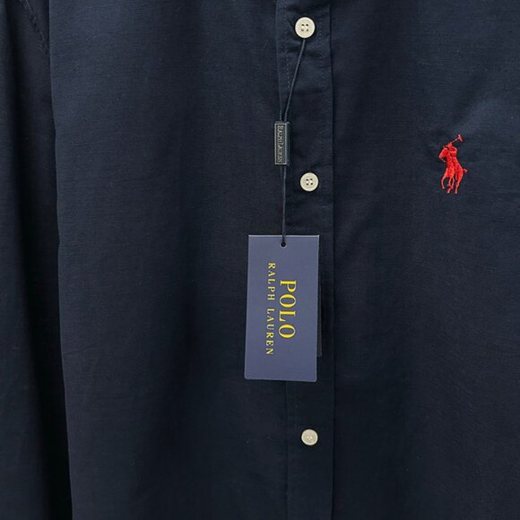 Ralph Lauren Navy Blue Polo Shirt - Picture 3 of 9